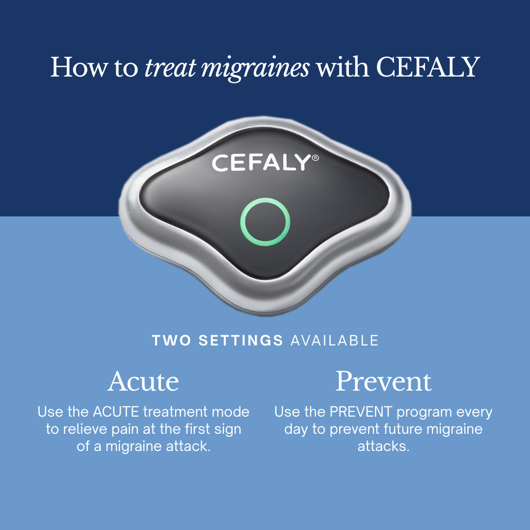CEFALY Enhanced Migraine Treatment & Prevention Kit