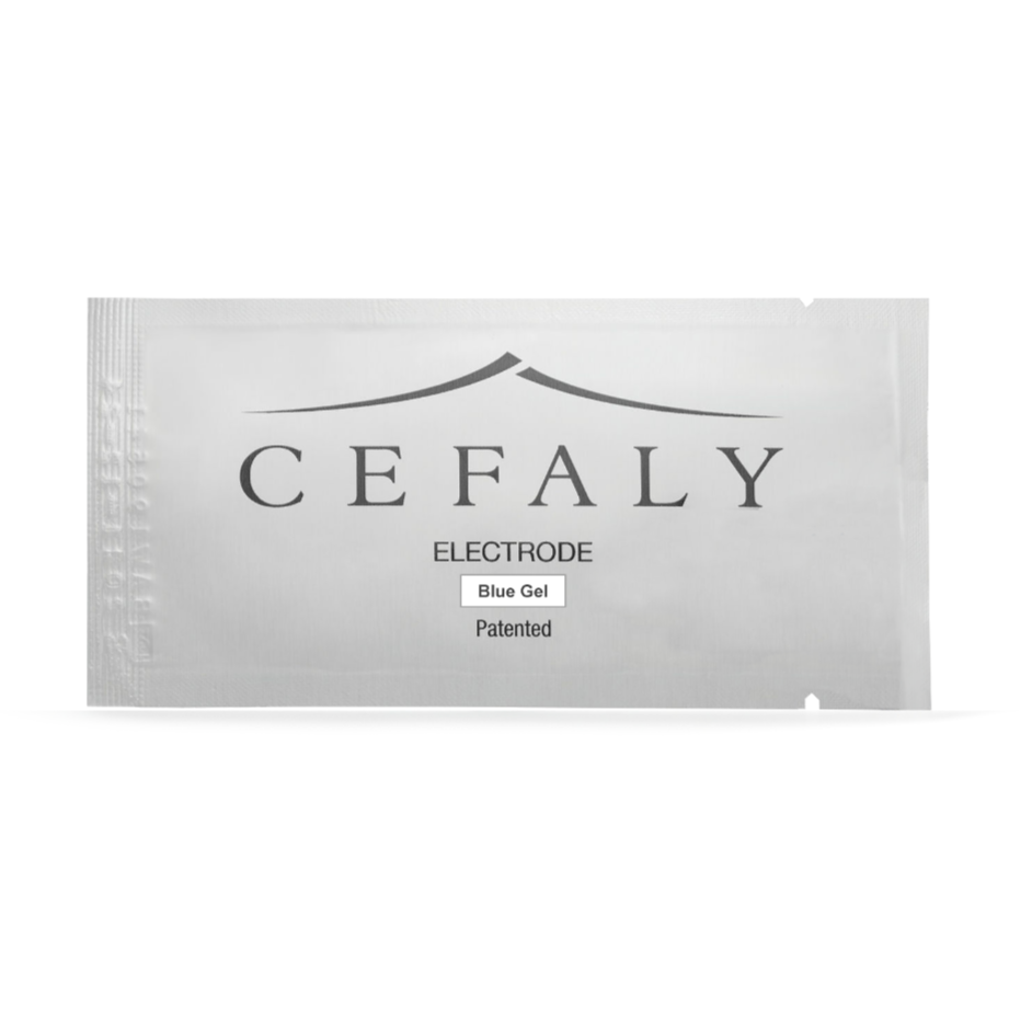 3 Cefaly Magnetic Blue Gel Electrodes