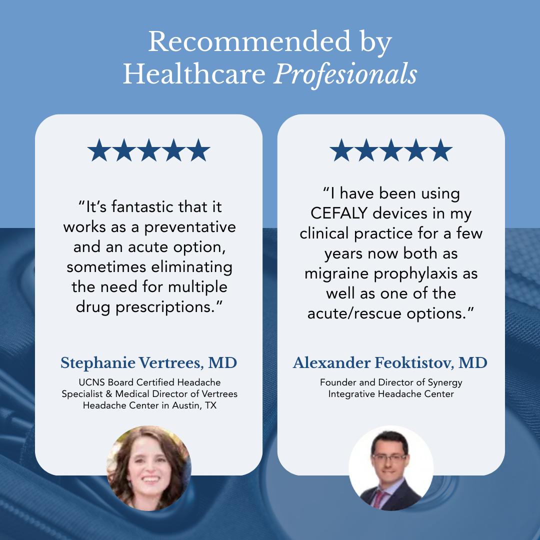 CEFALY Enhanced Migraine Treatment & Prevention Kit
